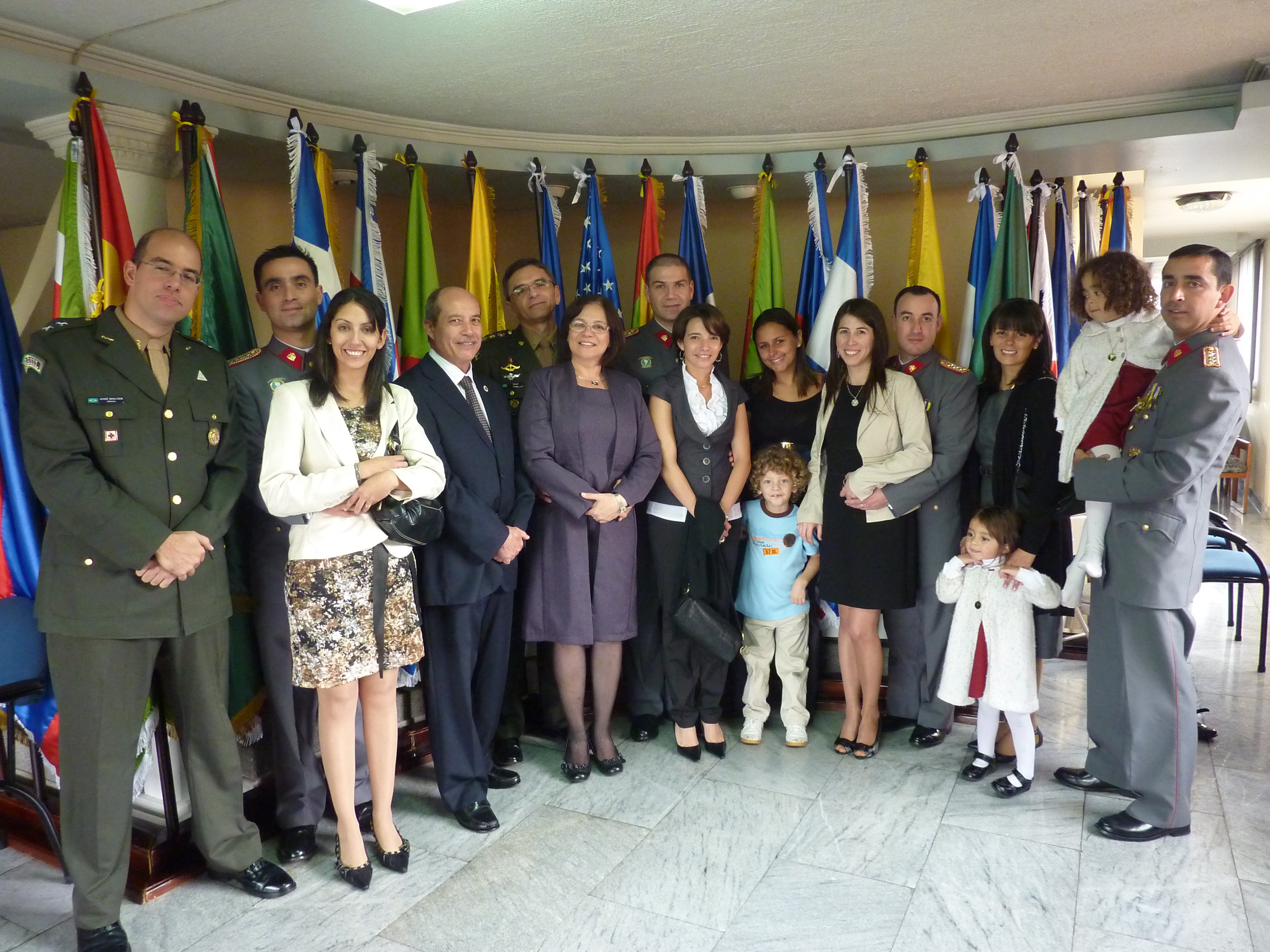Ceremonia de Relevo de Monitores Internacionales - MARMINAS(24 de enero de 2012)